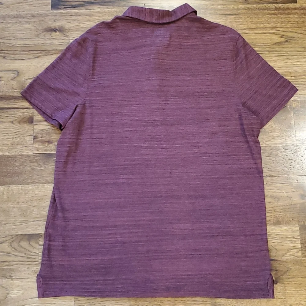 Mens Rock & Republic burgundy polo shirt size XL